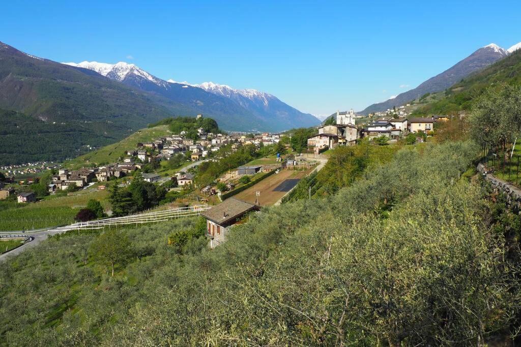 fantastica villa fra le Alpi valtellinesi Tresivio Esterno foto